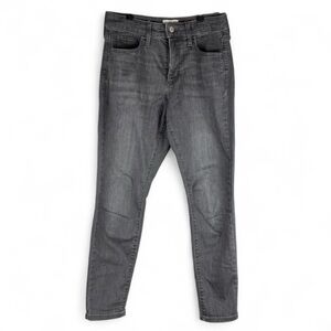 Universal Thread Women's Gray High Rise Skinny Denim Jeans Sz 6 28/S Skater Goth